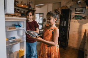 how to deep clean a Frigidaire refrigerator
