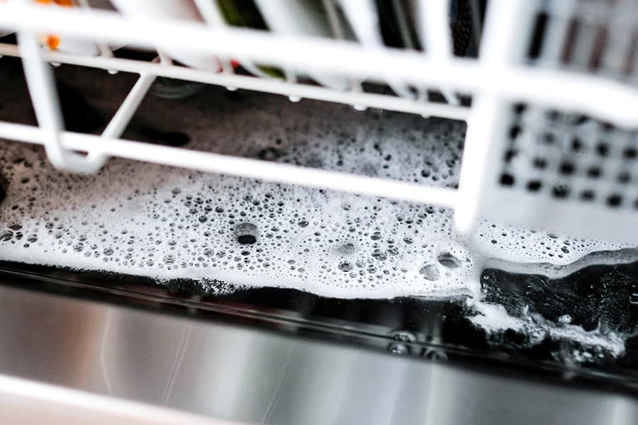 dishwasher pod in bottom of dishwasher