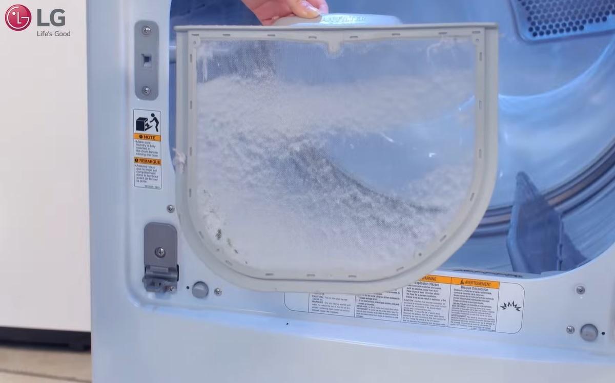 lg dryer lint filter